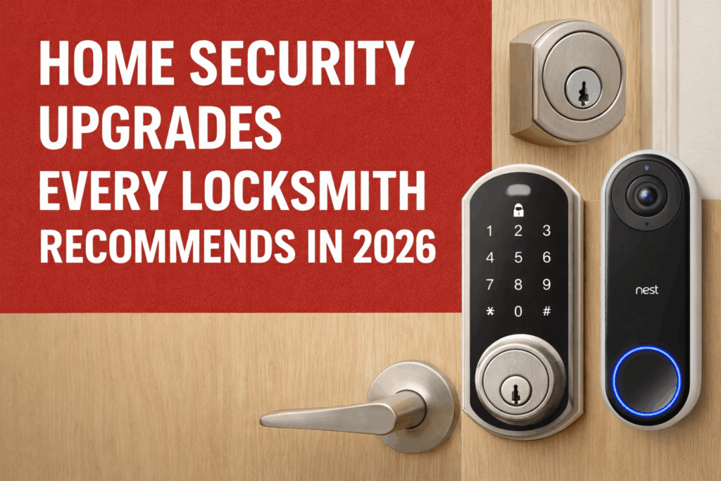 Home Security Upgrades Every Locksmith Recommends in 2026
