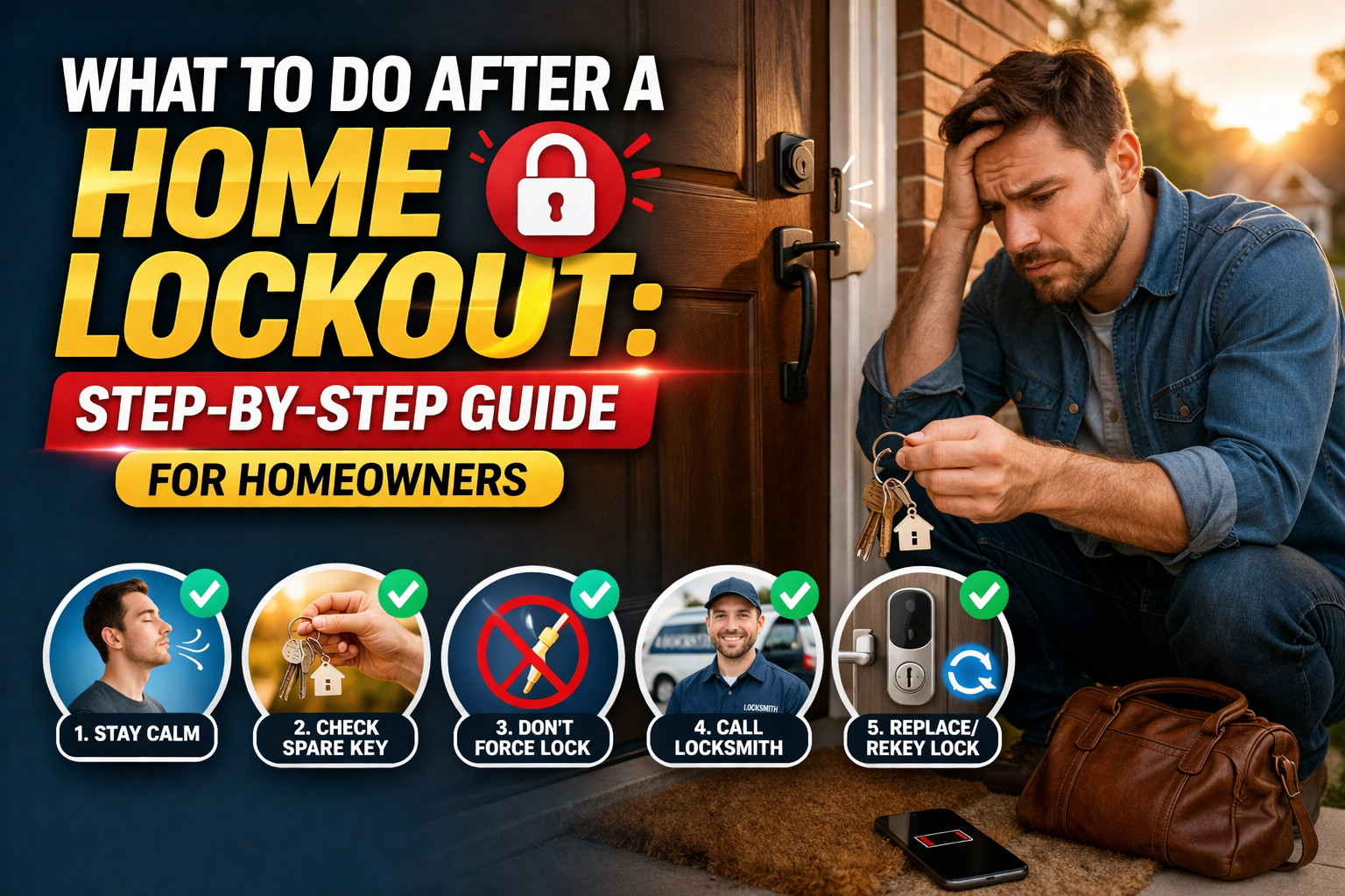 What to Do After a Home Lockout Step-by-Step Guide